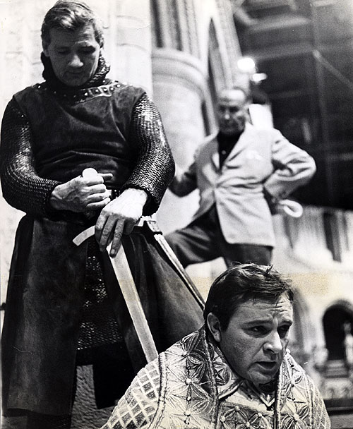 Becket - Dreharbeiten - Richard Burton