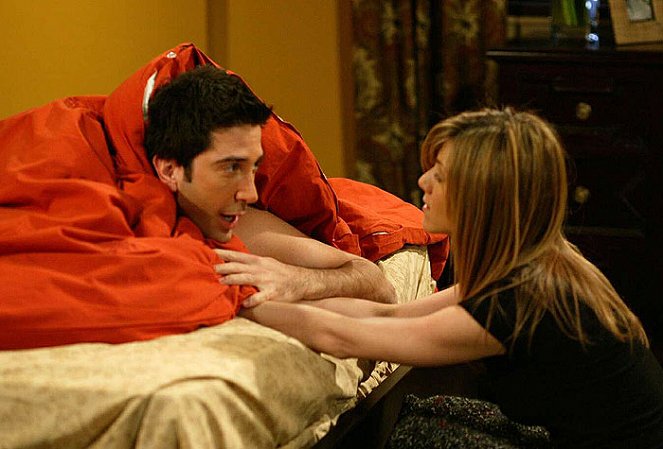 Friends - The Last One: Part 1 - Van film - David Schwimmer, Jennifer Aniston