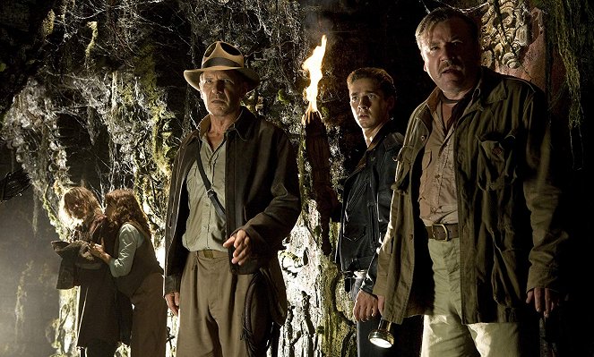 Indiana Jones y el reino de la calavera de cristal - De la película - Harrison Ford, Shia LaBeouf, Ray Winstone