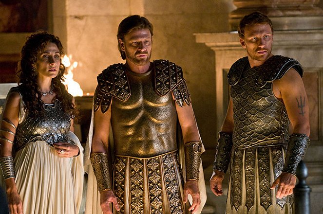 Villámtolvaj - Percy Jackson és az olimposziak - Filmfotók - Melina Kanakaredes, Sean Bean, Kevin McKidd