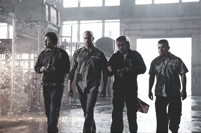 Corrida Mortal - Do filme - Frederick Koehler, Jason Statham, Ian McShane, Jacob Vargas