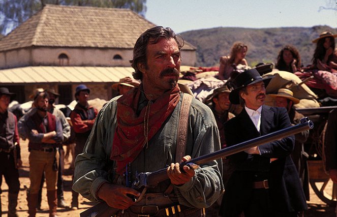 Un vaquero sin rumbo - De la película - Tom Selleck, Alan Rickman