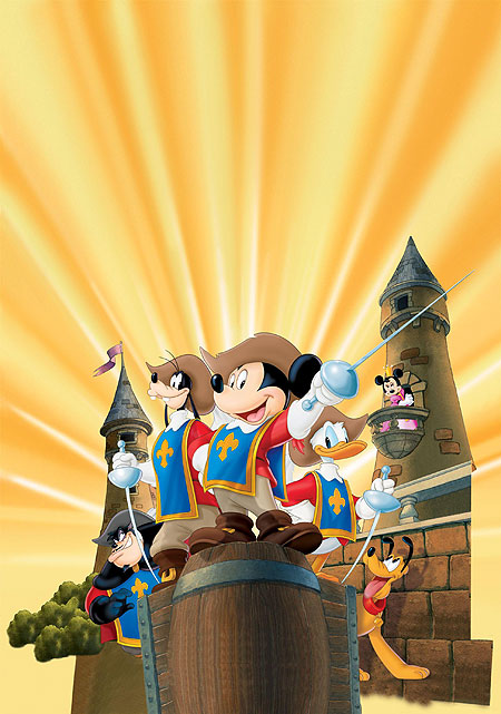 Mickey, Donald, Goofy: The Three Musketeers - Van film