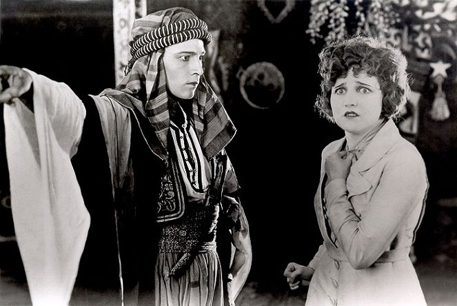 El caíd - De la película - Rudolph Valentino, Agnes Ayres
