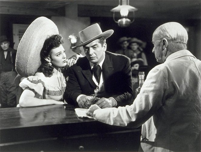 My Darling Clementine - Filmfotók - Linda Darnell, Victor Mature