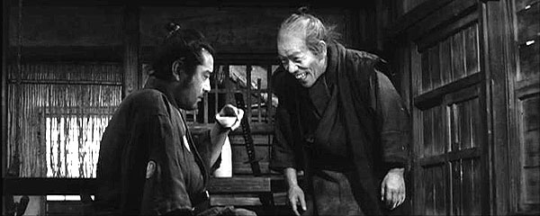 Yōjinbō - Onnensoturi - Kuvat elokuvasta - Toshirō Mifune, Eijirō Tōno
