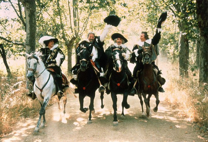 The Return of the Musketeers - Van film - Richard Chamberlain, Oliver Reed, Frank Finlay, Michael York
