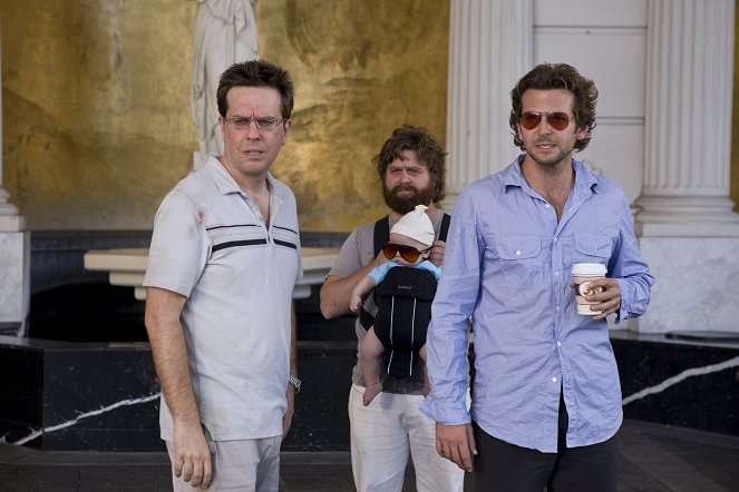 Hangover - Filmfotos - Ed Helms, Zach Galifianakis, Bradley Cooper