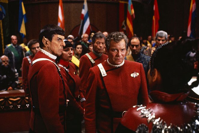 Star Trek VI: Neobjevená země - Z filmu - Leonard Nimoy, William Shatner