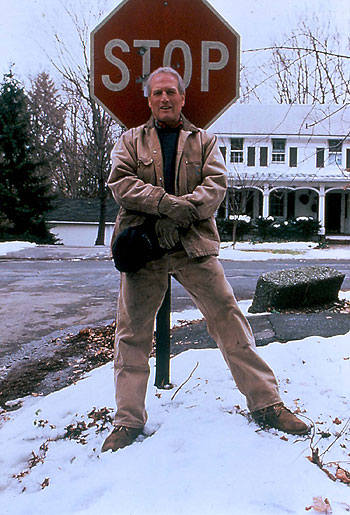 Un homme presque parfait - Tournage - Paul Newman