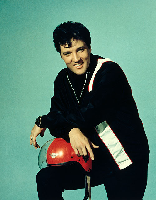 Nur nicht Millionär sein - Werbefoto - Elvis Presley