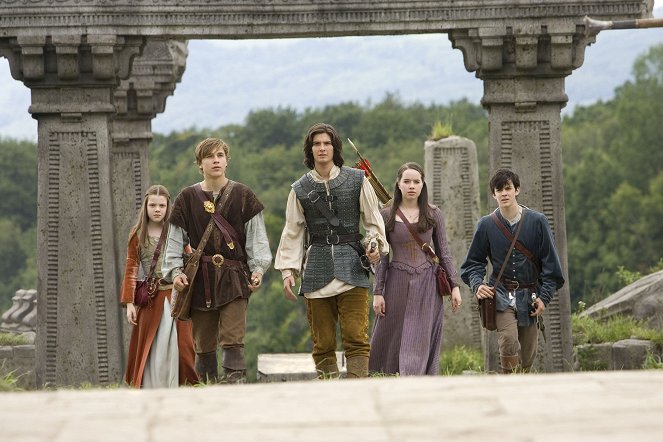 Narnia: Princ Kaspian - Z filmu - Georgie Henley, William Moseley, Ben Barnes, Anna Popplewell, Skandar Keynes