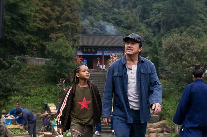 The Karate Kid - De la película - Jaden Smith, Jackie Chan