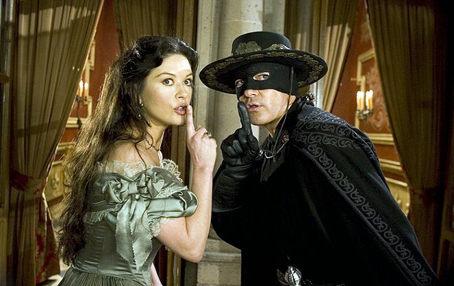 Legenda Zorro - Z filmu - Catherine Zeta-Jones, Antonio Banderas