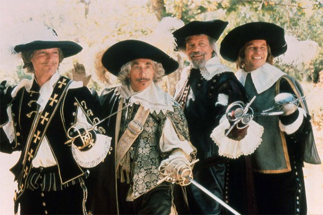 The Return of the Musketeers - Van film - Richard Chamberlain, Frank Finlay, Oliver Reed, Michael York