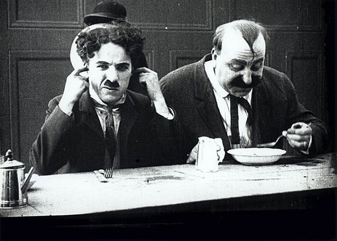 Sein heimliches Treffen - Filmfotos - Charlie Chaplin, Mack Swain