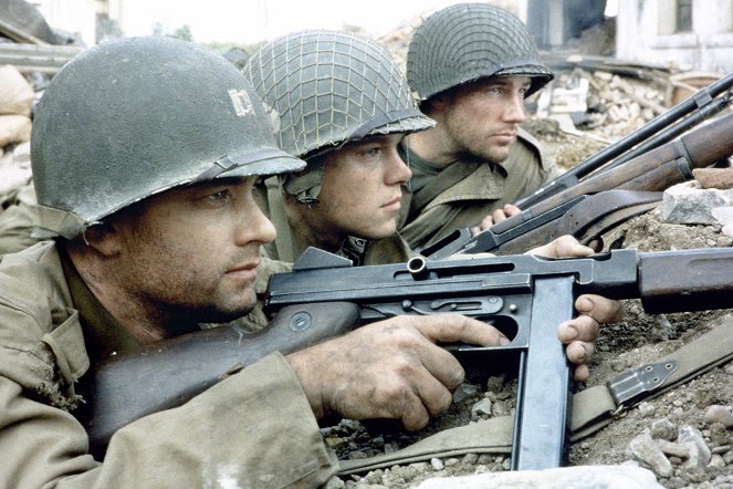 Salvar al soldado Ryan - De la película - Tom Hanks, Matt Damon, Edward Burns