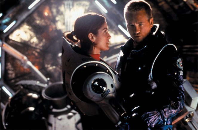 Red Planet - Filmfotos - Carrie-Anne Moss, Val Kilmer
