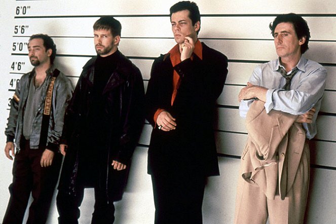 Die üblichen Verdächtigen - Filmfotos - Kevin Pollak, Stephen Baldwin, Benicio Del Toro, Gabriel Byrne
