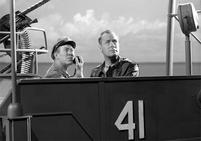 They Were Expendable - Do filme - Ward Bond, Robert Montgomery