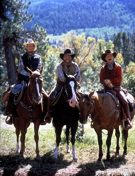 Cowboys de ciudad - De la película - Daniel Stern, Billy Crystal, Bruno Kirby