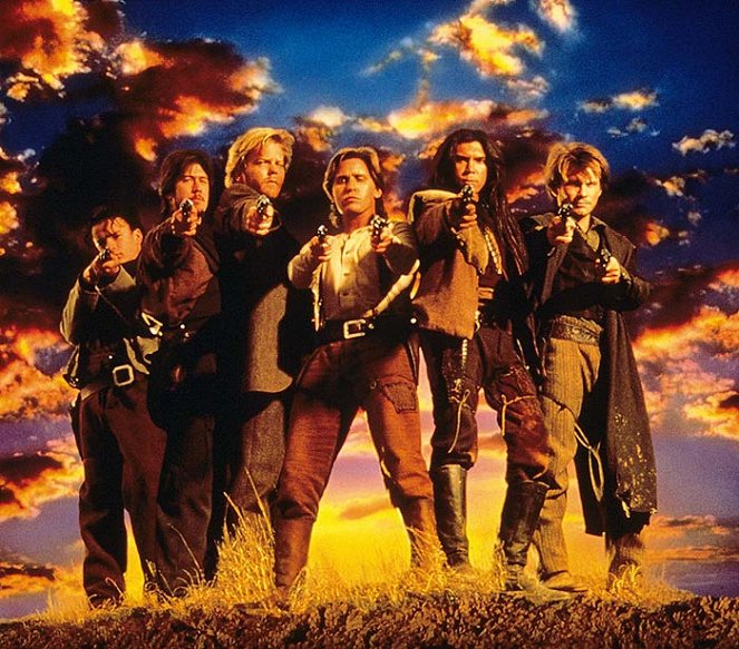 Young Guns II - Promo - Balthazar Getty, Alan Ruck, Kiefer Sutherland, Emilio Estevez, Lou Diamond Phillips, Christian Slater