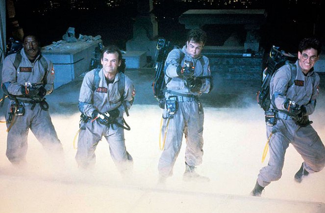 Ghostbusters - Die Geisterjäger - Filmfotos - Ernie Hudson, Bill Murray, Dan Aykroyd, Harold Ramis