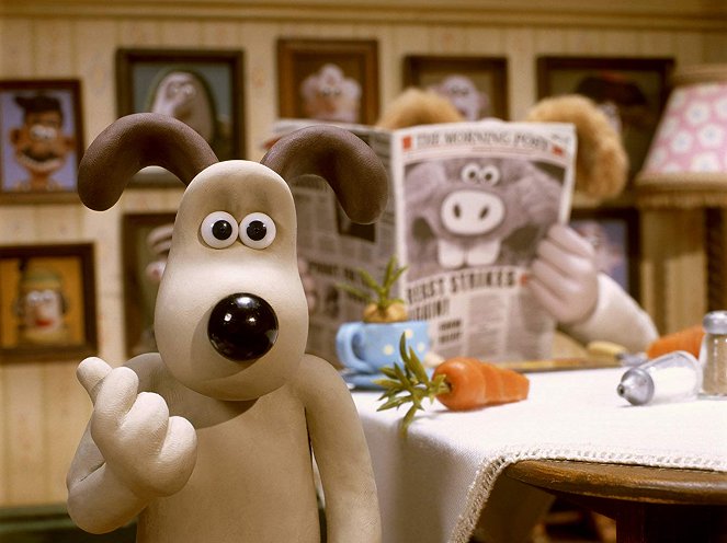 Wallace i Gromit: Klątwa królika - Z filmu