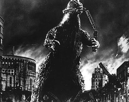 Godzilla, rey de los monstruos - De la película