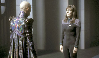 Star Trek 10. - Nemezis - Filmfotók - Tom Hardy, Marina Sirtis