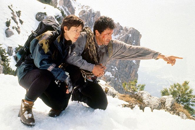 Cliffhanger - Függő játszma - Filmfotók - Janine Turner, Sylvester Stallone