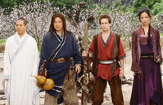 The Forbidden Kingdom - Van film - Jet Li, Jackie Chan, Michael Angarano, Crystal Liu