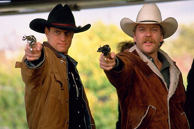 Machen wir's wie Cowboys - Filmfotos - Woody Harrelson, Kiefer Sutherland