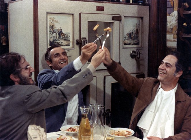 Mehän rakastimme toisiamme niin paljon - Kuvat elokuvasta - Stefano Satta Flores, Vittorio Gassman, Nino Manfredi