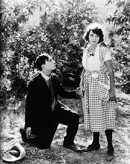 Frigo na námluvách - Z filmu - Buster Keaton, Sybil Seely