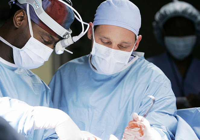 Grey's Anatomy - Film - Isaiah Washington, Justin Chambers