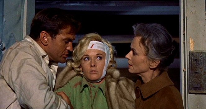 Los pájaros - De la película - Rod Taylor, Tippi Hedren, Jessica Tandy