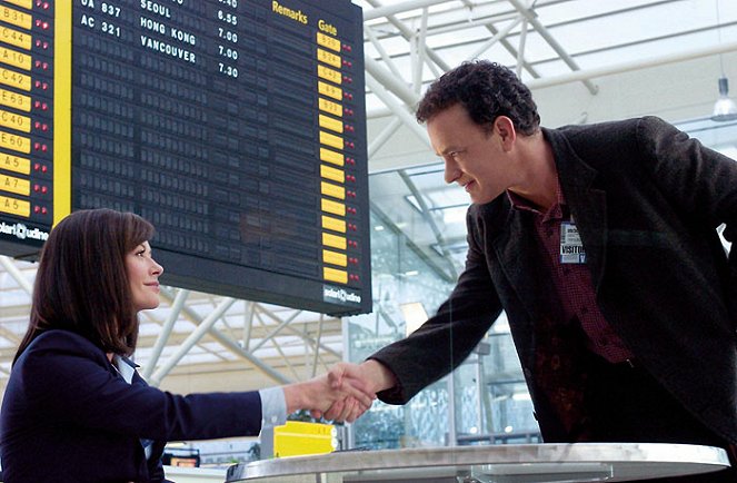 Terminal - Filmfotos - Catherine Zeta-Jones, Tom Hanks