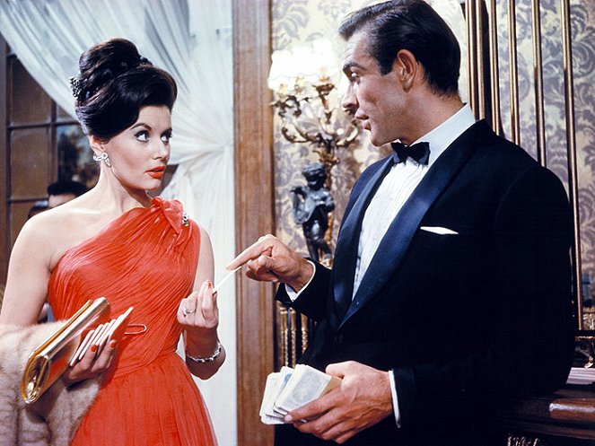 Agente 007 contra el Dr. No - De la película - Eunice Gayson, Sean Connery