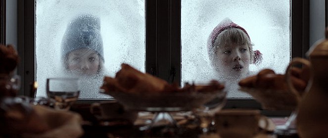 Julenatt i Blåfjell - Kuvat elokuvasta - Ane Viola Andreassen Semb, Johan Tinus Austad Lindgren