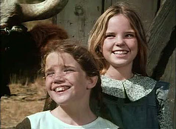 Little House on the Prairie - Van film - Melissa Gilbert, Melissa Sue Anderson