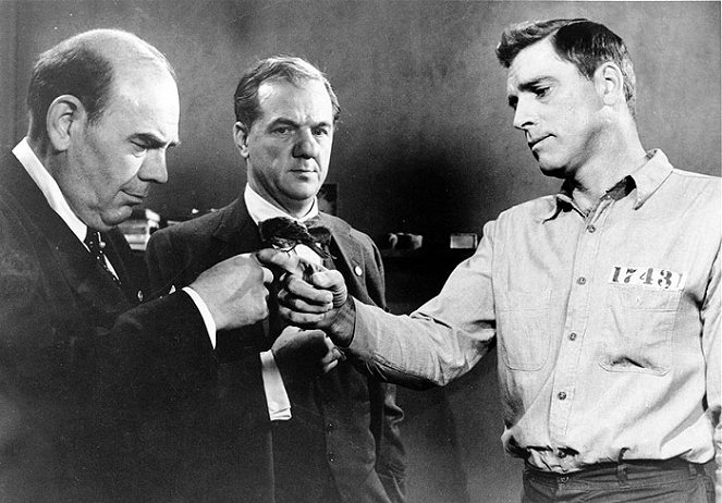 El hombre de Alcatraz - De la película - Karl Malden, Burt Lancaster