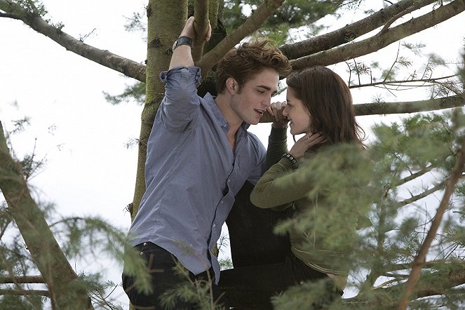 Twilight - Bis(s) zum Morgengrauen - Filmfotos - Robert Pattinson, Kristen Stewart