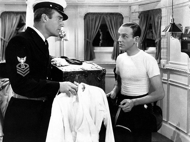 Sigamos la flota - De la película - Randolph Scott, Fred Astaire