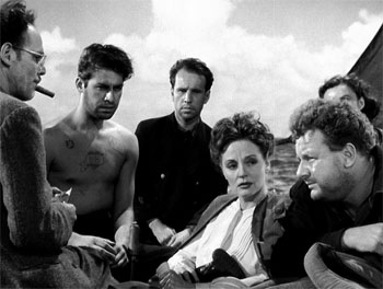 Pelastusvene - Kuvat elokuvasta - John Hodiak, Hume Cronyn, Tallulah Bankhead, Walter Slezak