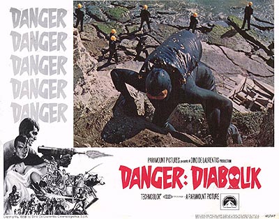 Danger: Diabolik - Lobby Cards