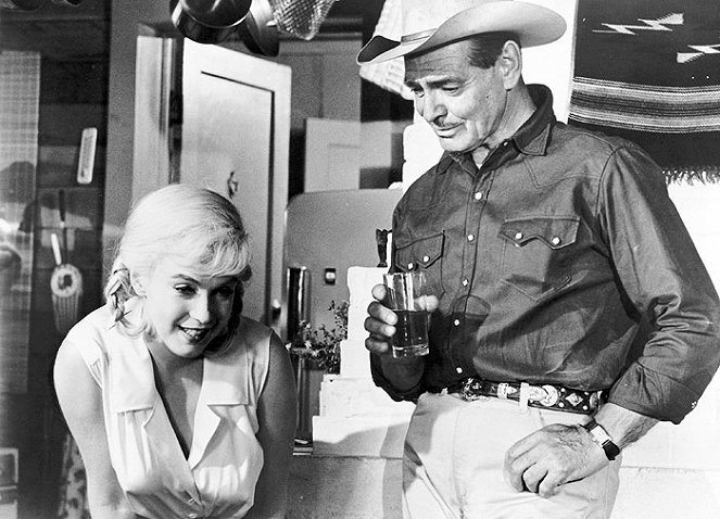 Nicht gesellschaftsfähig - Filmfotos - Marilyn Monroe, Clark Gable