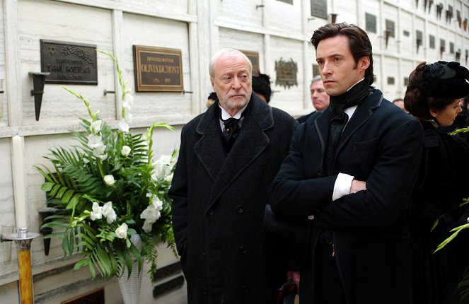 El truco final (El prestigio) - De la película - Michael Caine, Hugh Jackman