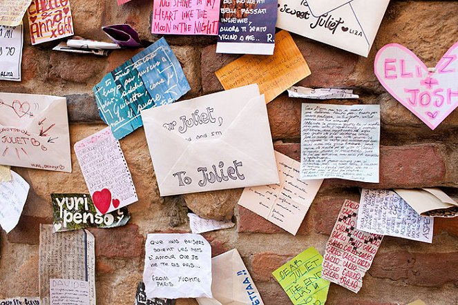Letters to Juliet - Van film