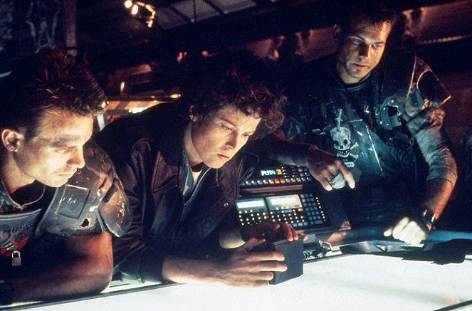 Aliens: El regreso - De la película - Michael Biehn, Sigourney Weaver, Bill Paxton